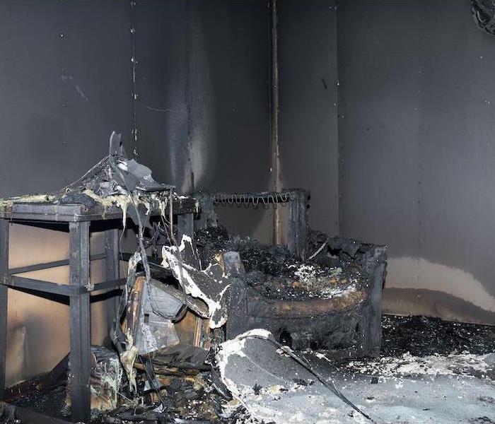 office fire damage